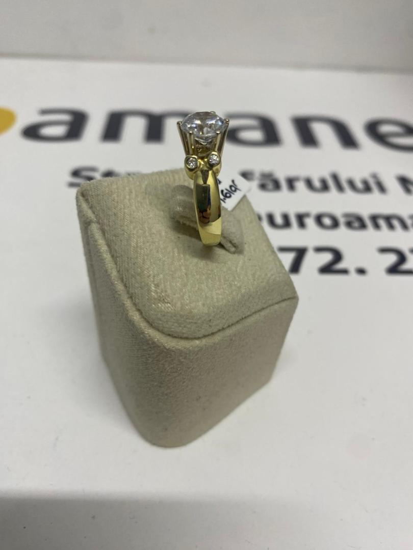 Inel aur 14k, 4.61 gr image 2