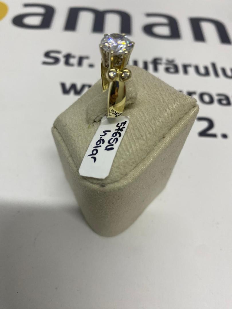 Inel aur 14k, 4.61 gr image 3