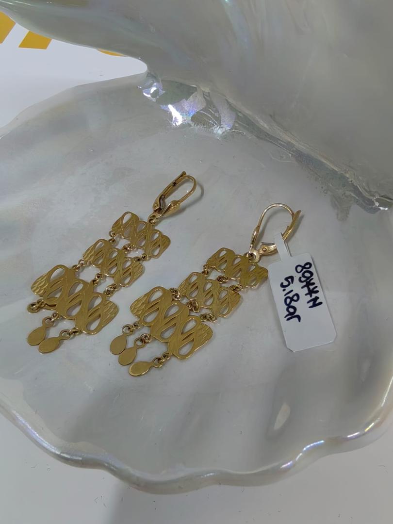 Cercei aur 14k,5.18gr(cod produs 8977)