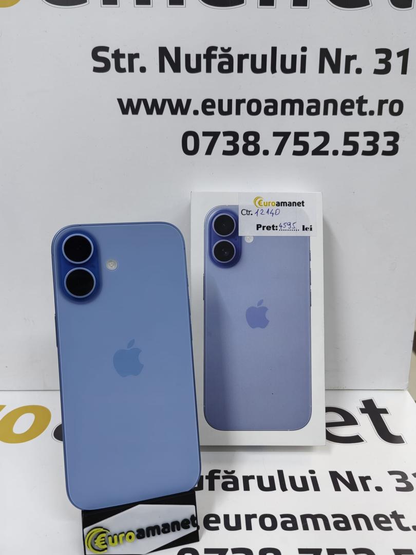 Telefon mobil Apple iPhone 17, 256GB, 5G, Mist Blue-Sigilat image 1
