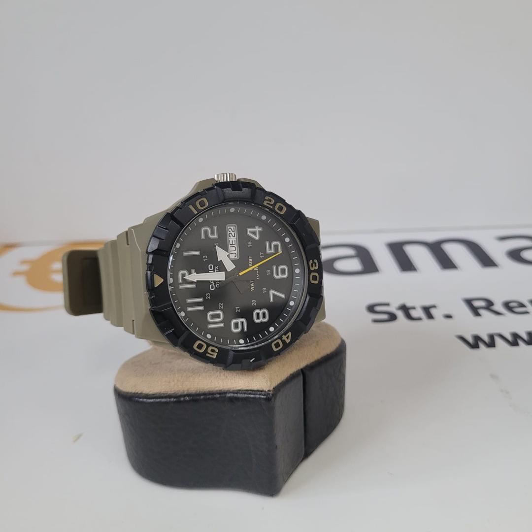 Casio, Ceas quartz, Negru, Kaki image 1