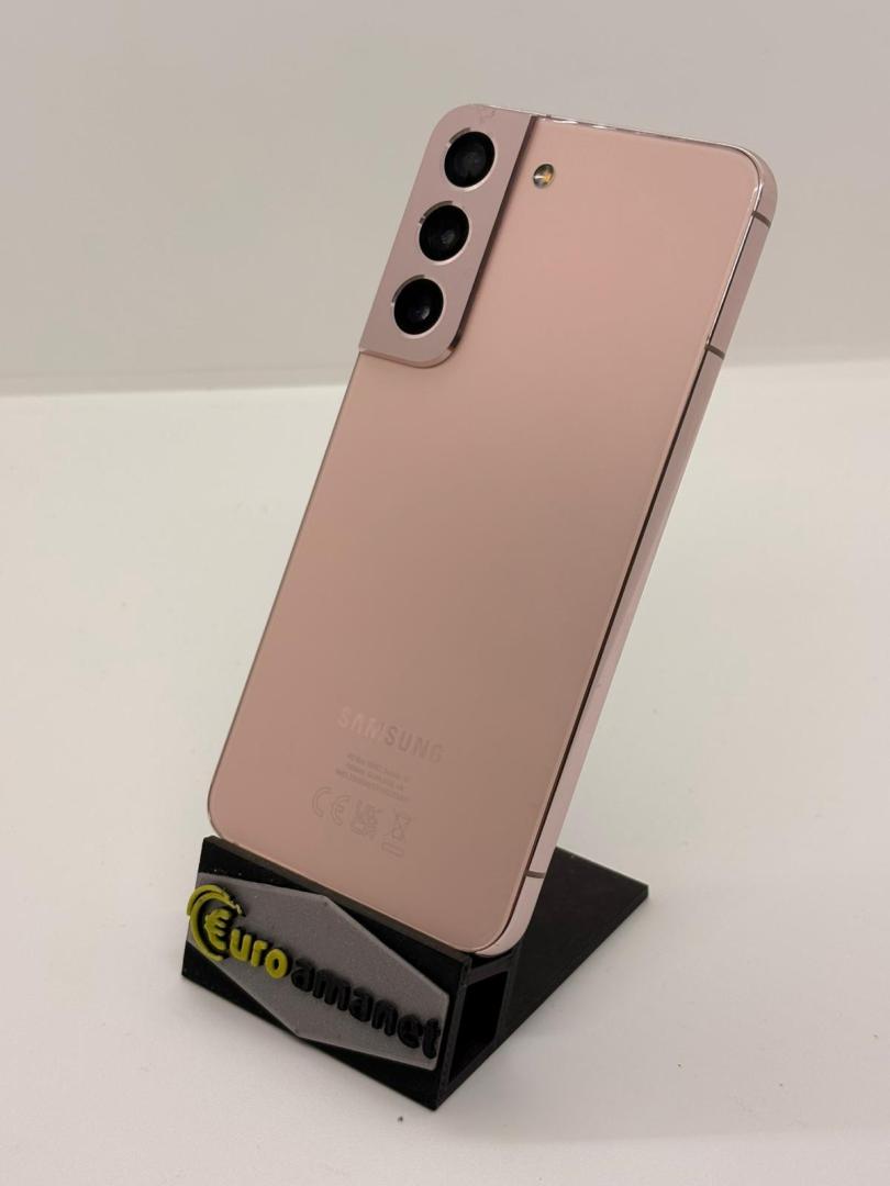 Telefon mobil Samsung Galaxy S22, Dual SIM, 128GB, 8GB RAM, 5G, Pink Gold image 1