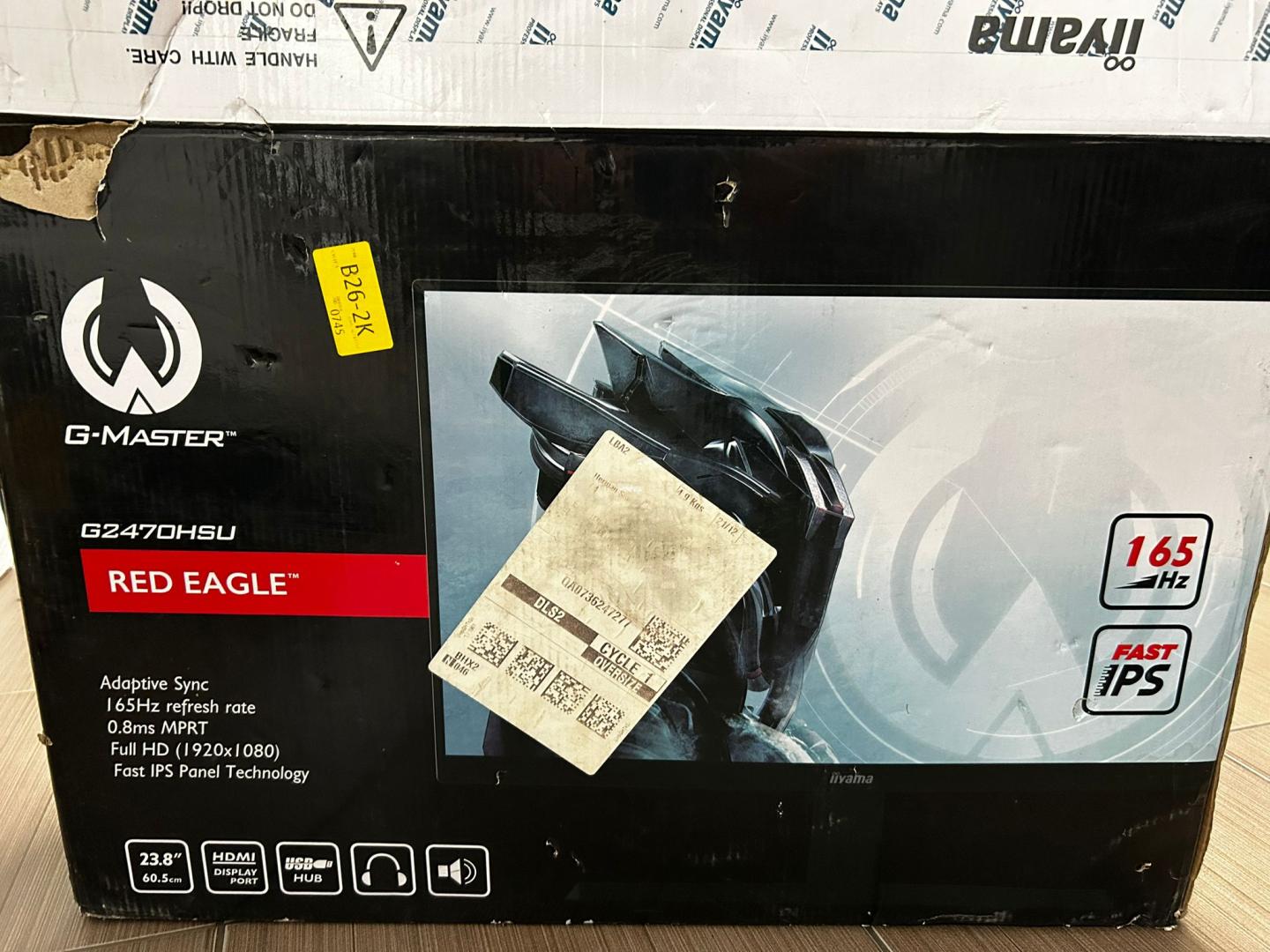 Monitor, Iiyama G-MASTER G2470HS-B1, 23.8", Full HD, 180Hz, Negru image 1