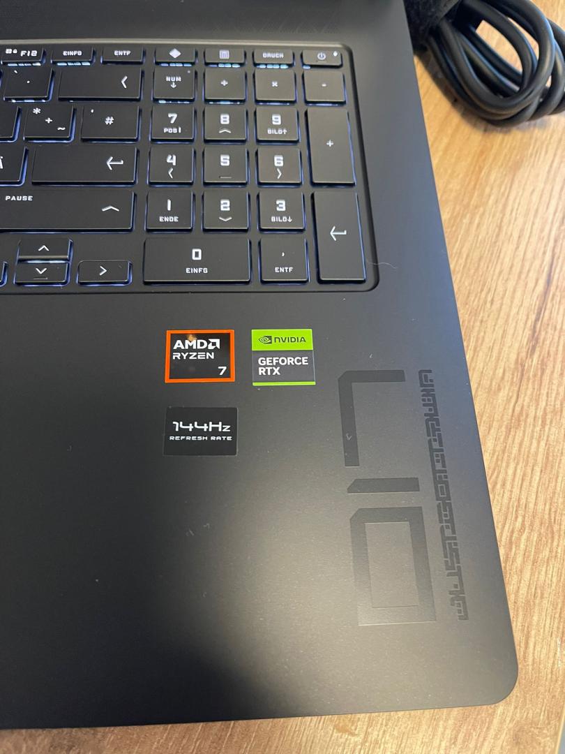 Laptop Gaming OMEN 17-db0277ng, Ryzen 7, RTX 4060 8GB  image 2