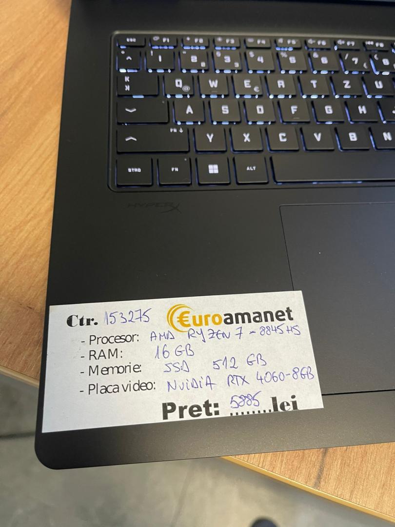 Laptop Gaming OMEN 17-db0277ng, Ryzen 7, RTX 4060 8GB  image 5