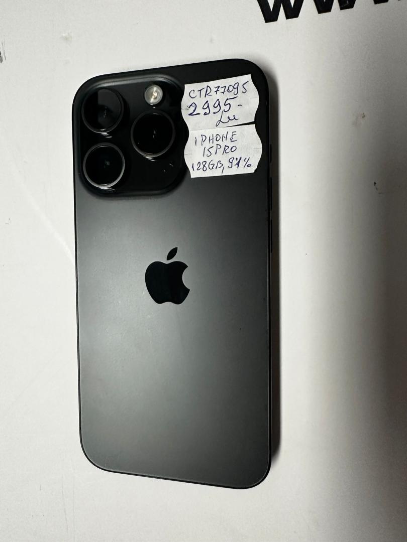 Iphone 15 Pro, 128GB, Bat.91%  image 2