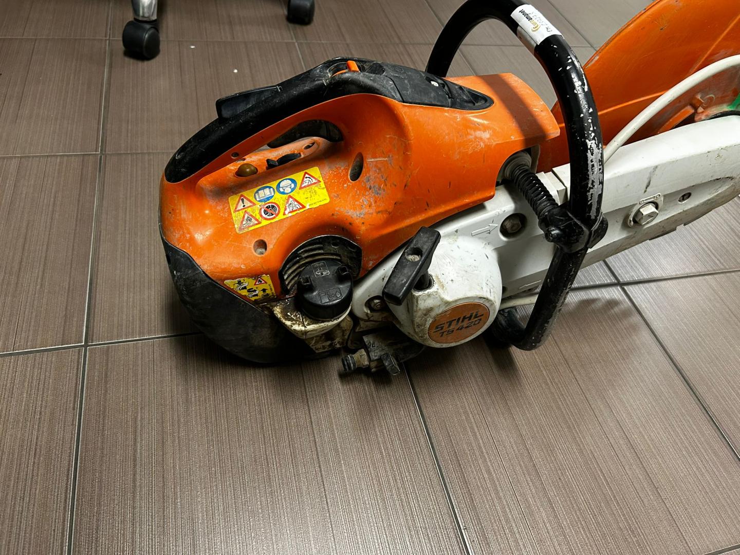 Motodebitor STIHL TS 420, Putere 3200 W, Diametru disc 350 mm image 3