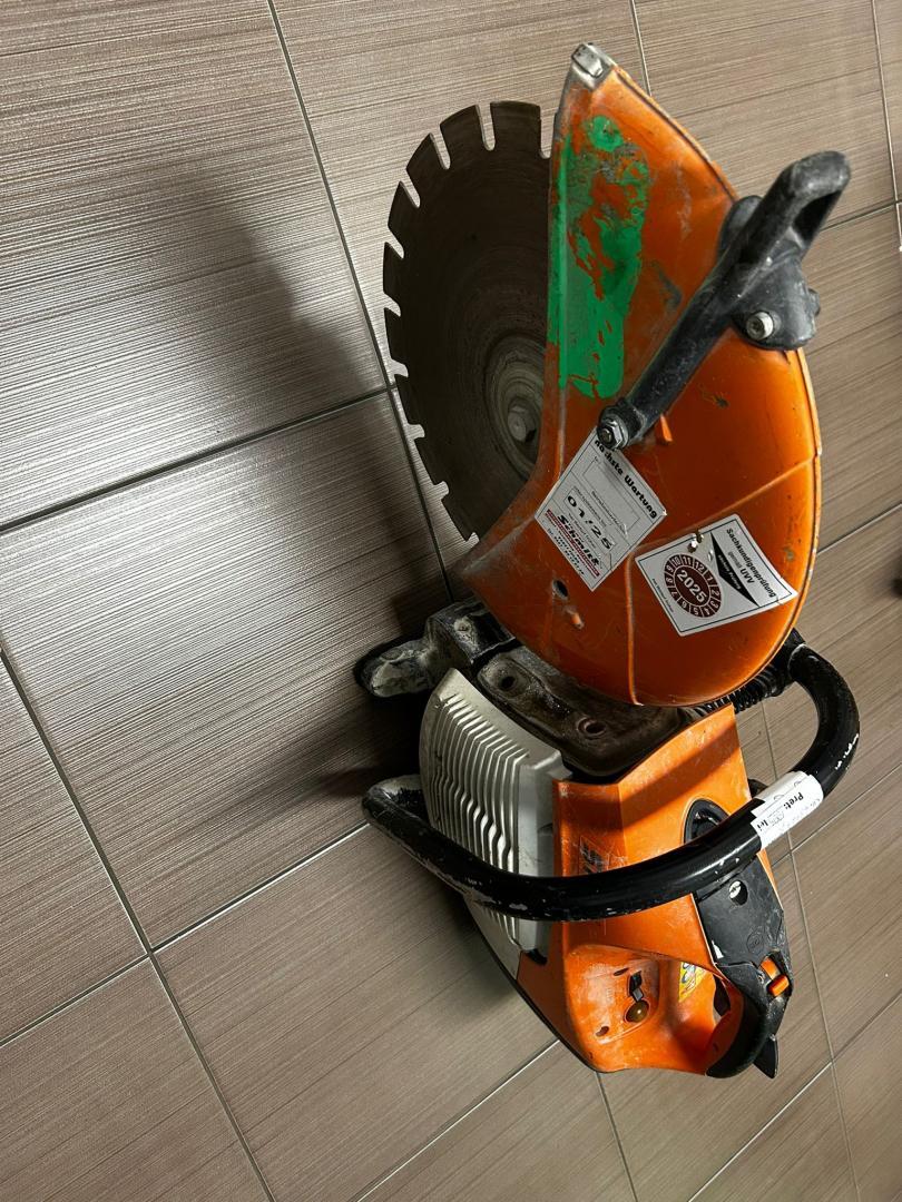 Motodebitor STIHL TS 420, Putere 3200 W, Diametru disc 350 mm image 1