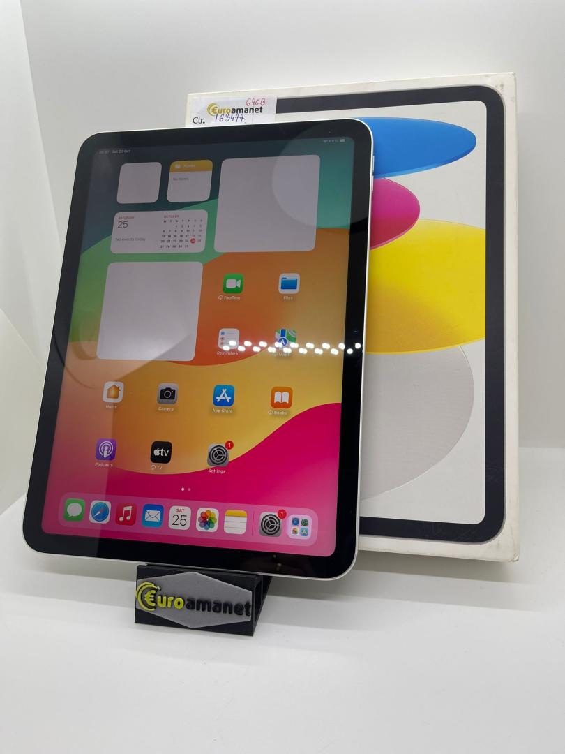 Apple iPad 10 (2022), 10.9 ", 64GB, Wifi, Silver image 2