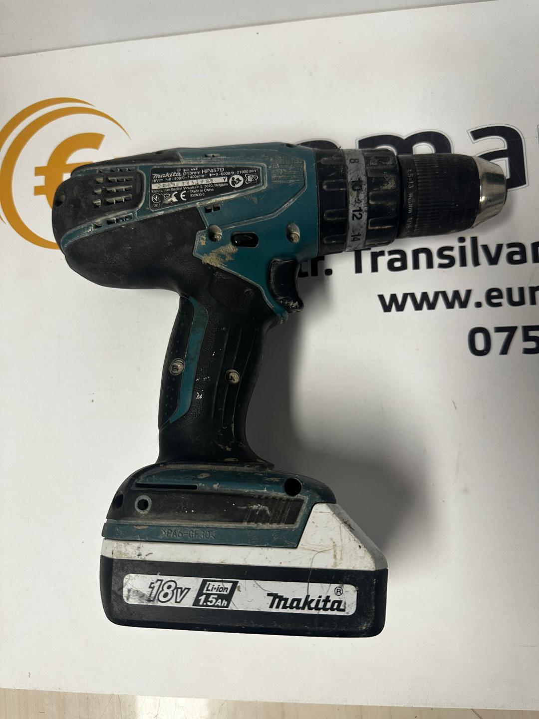 Autofiletanta cu acumulator Makita HP457D image 4