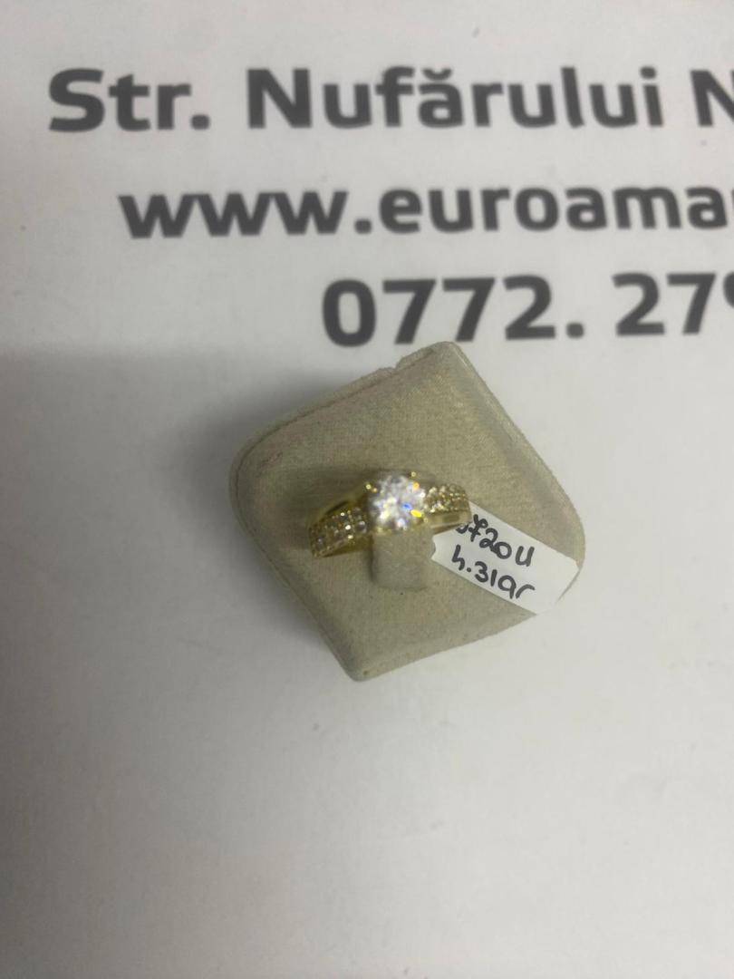 Inel aur 14k, 4.31 gr image 1