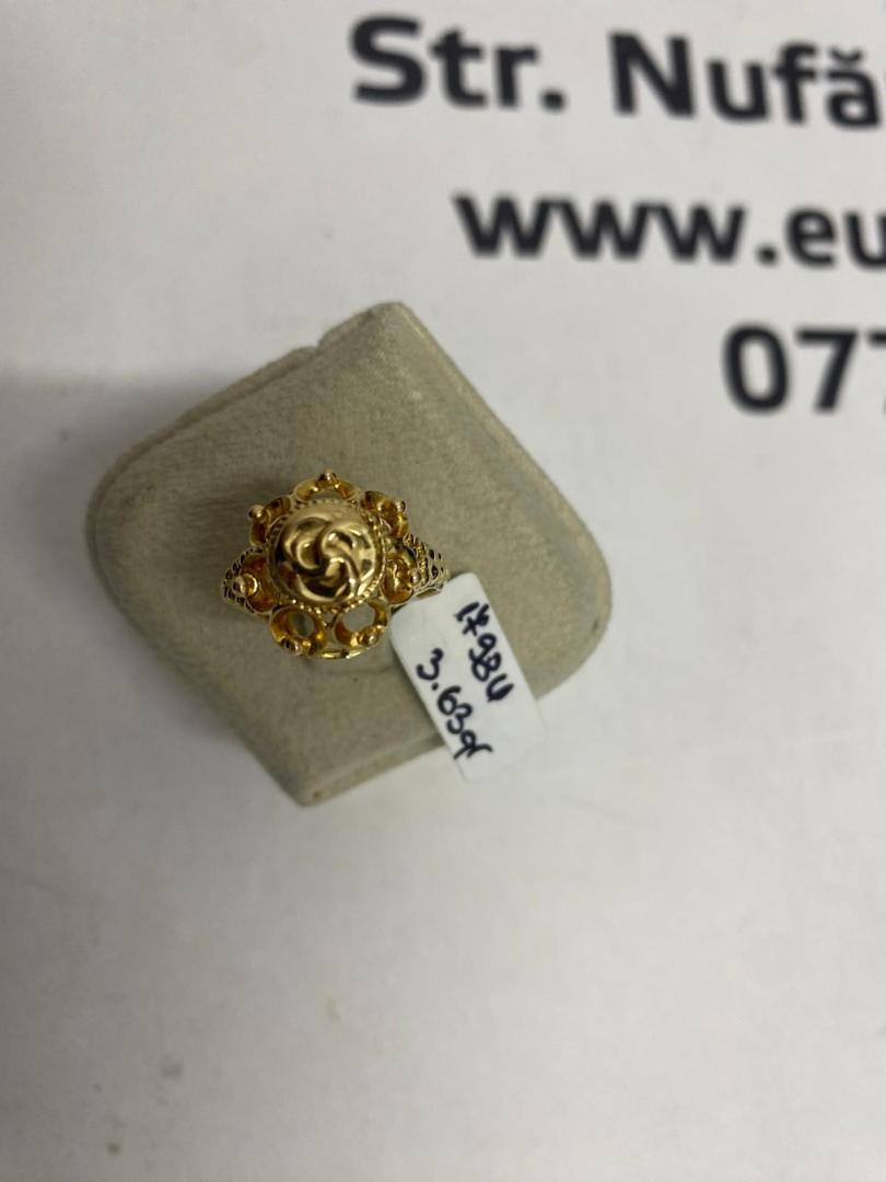 Inel aur 14k, 3.63 gr image 1