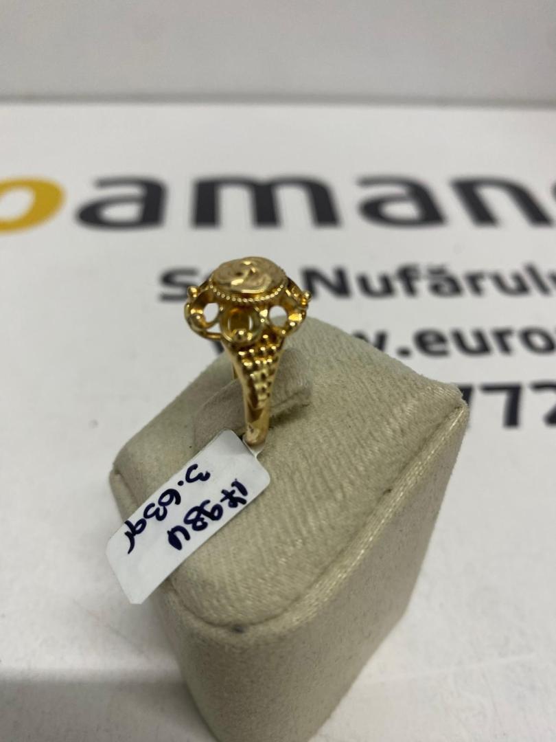 Inel aur 14k, 3.63 gr image 3