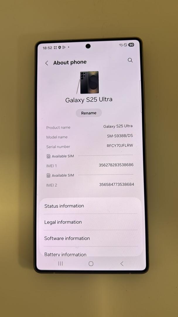 Telefon mobil Samsung Galaxy S25 Ultra, Dual SIM, 12GB RAM, 256GB, 5G image 1