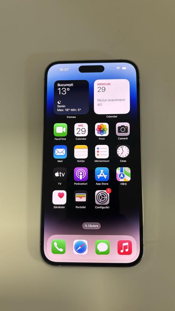 Telefon mobil Apple iPhone 14 Pro Max, 128GB, 5G Bat 86%  image 2
