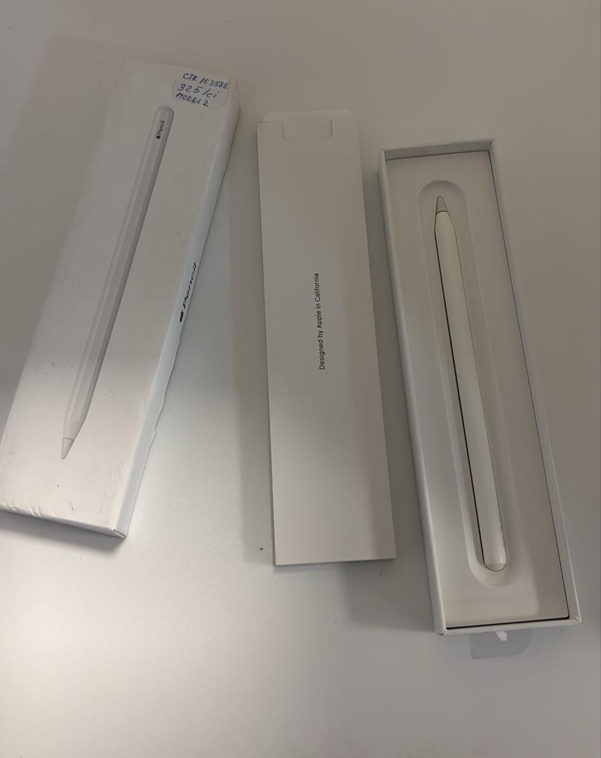 APPLE Pencil 2nd Gen pentru iPad Air 5th Gen, iPad Pro 11" 3rd Gen/4th Gen, iPad Pro 12.9" 6th Gen/5th