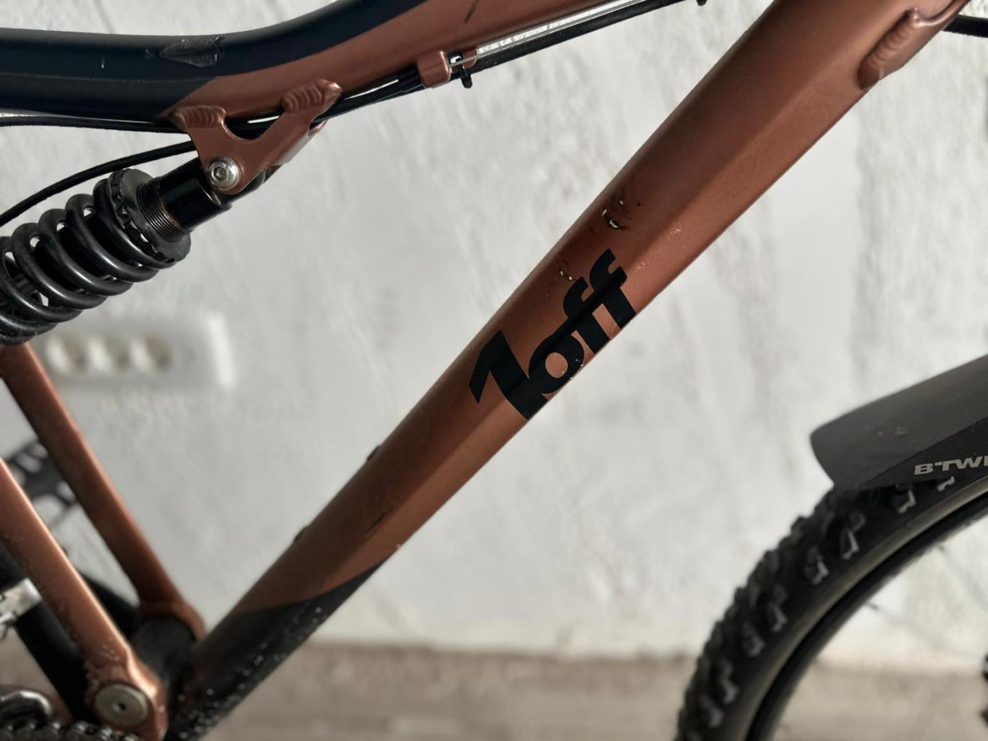 Bicicleta 1OFF Full Suspension, 26" image 1