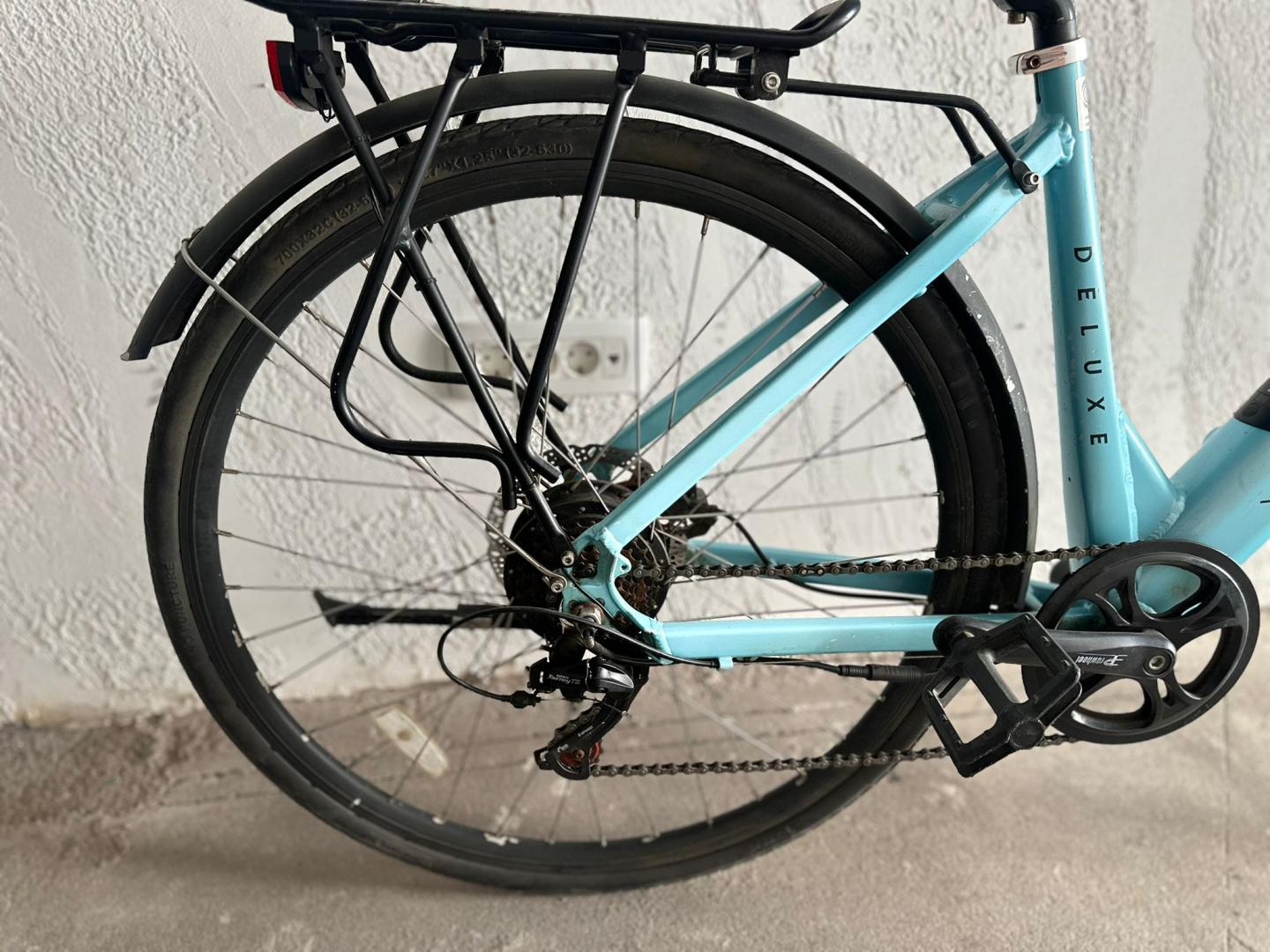 Bicicleta Electrica Dama Ampere Deluxe, 27" image 2