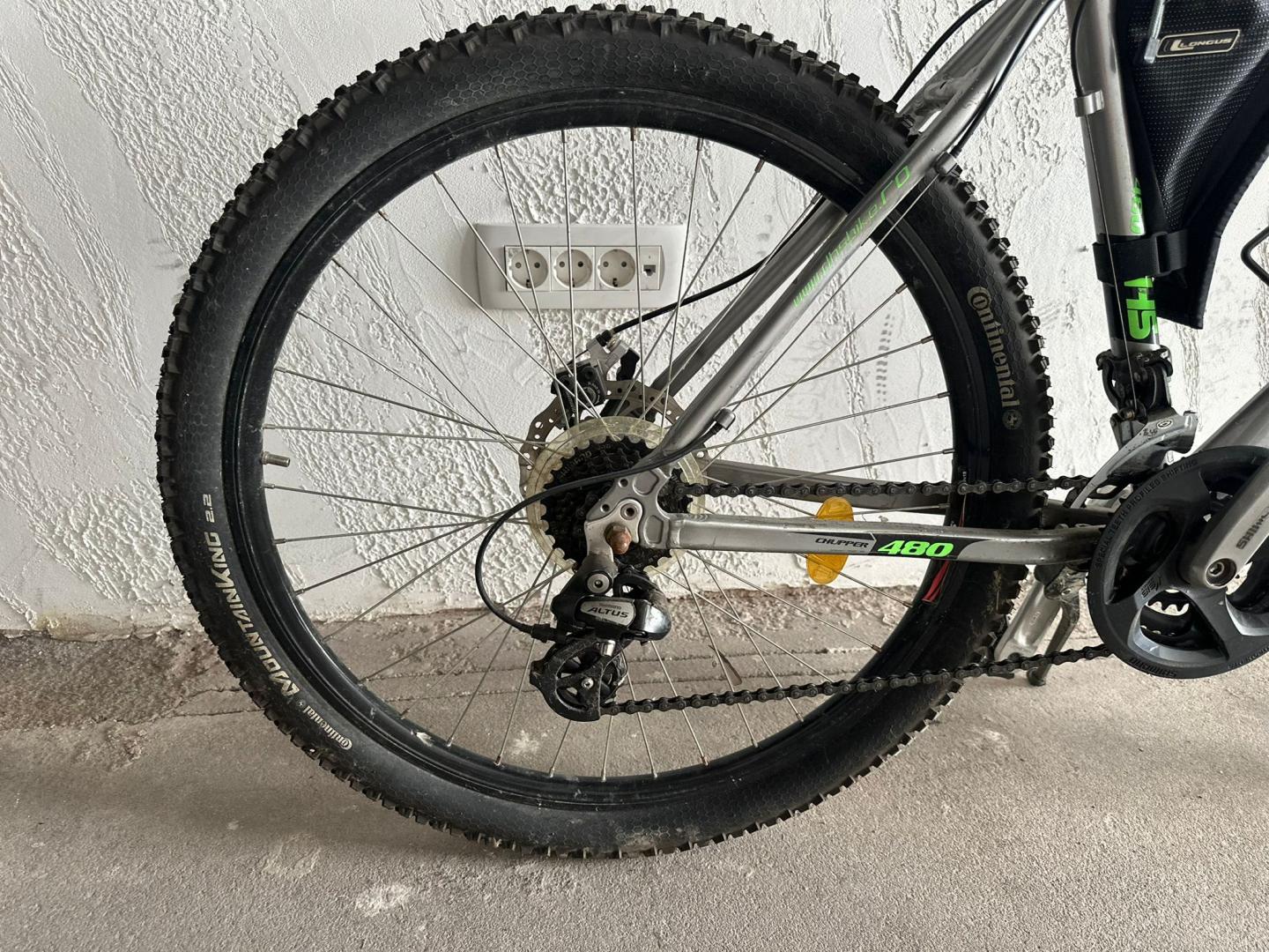 Bicicleta DHS Hardtail Alloy 480, 26" image 2