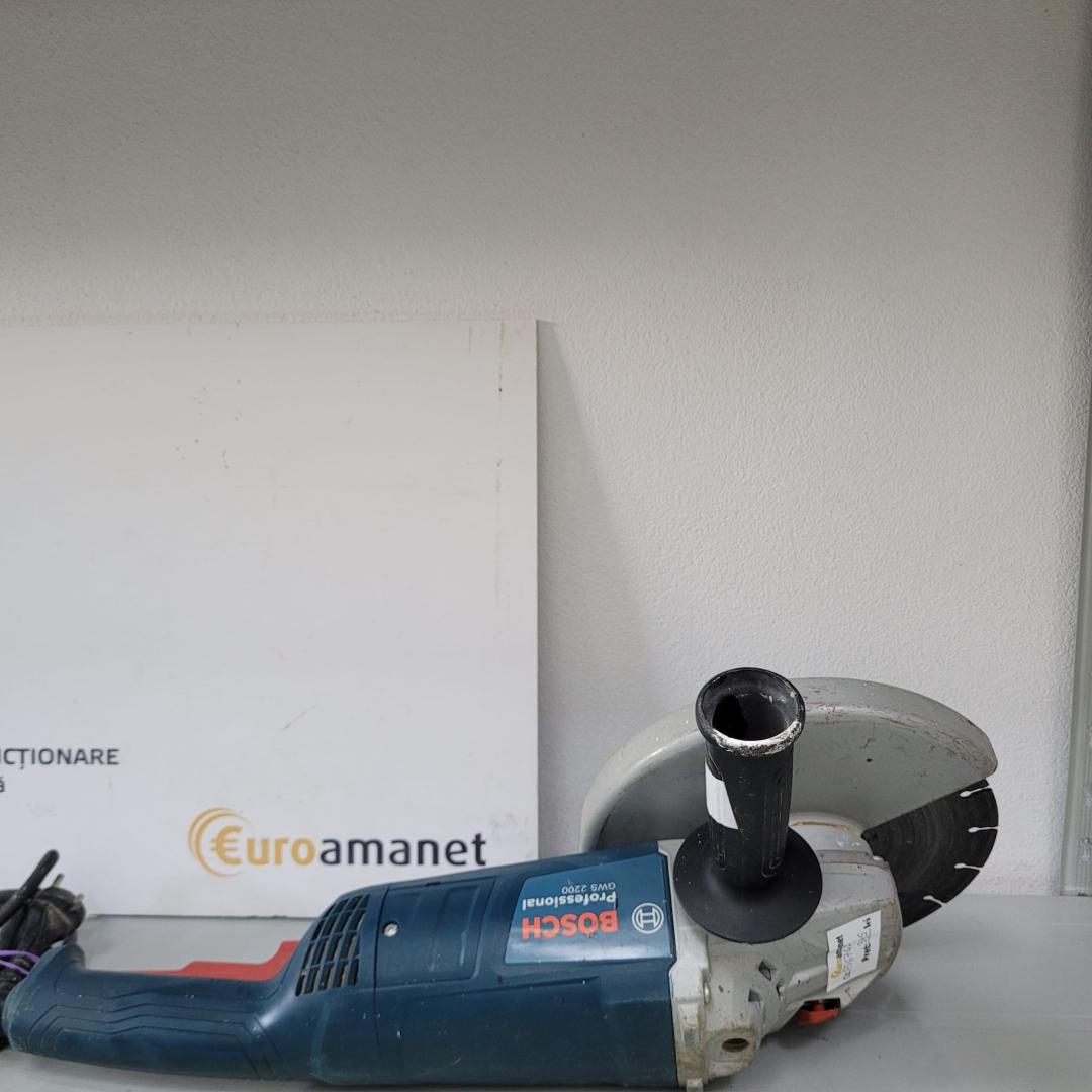 Polizor unghiular Bosch Professional 06018C1120, 2200 W, 6500 RPM, 230 mm diametru disc image 1