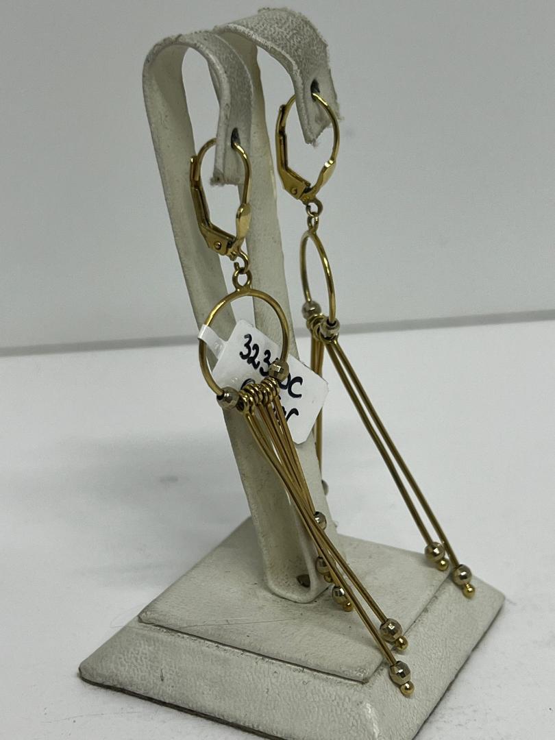 Cercei aur 14k image 2