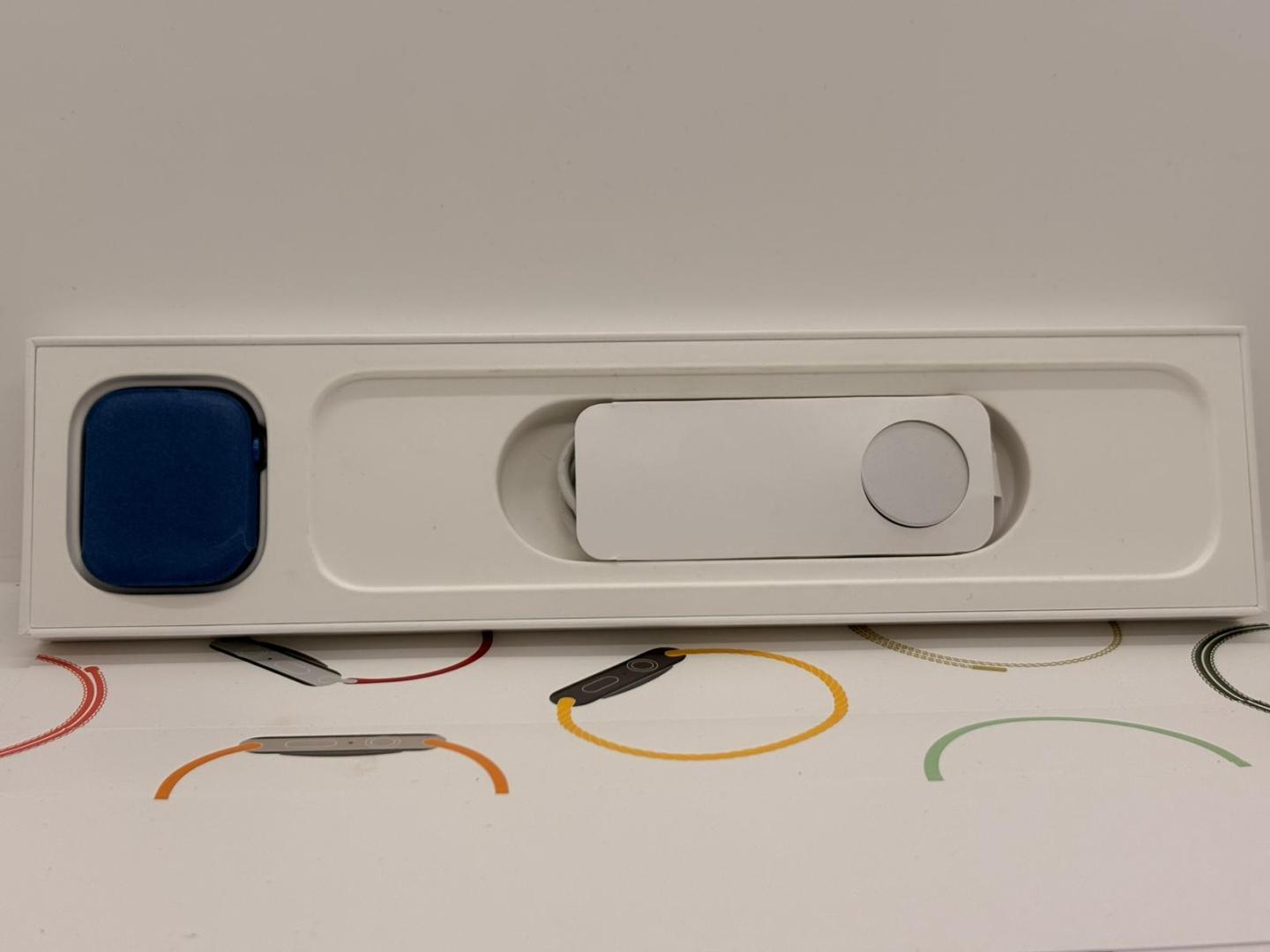 Smartwatch Apple Watch 7, GPS, Cellular, 45mm, Albastru, 95% Baterie image 1