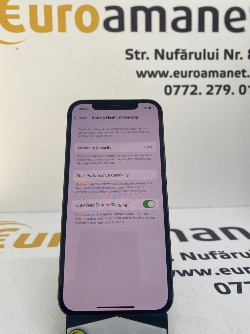 Telefon mobil Apple iPhone 12 Pro, 128GB, Baterie 80% image 4