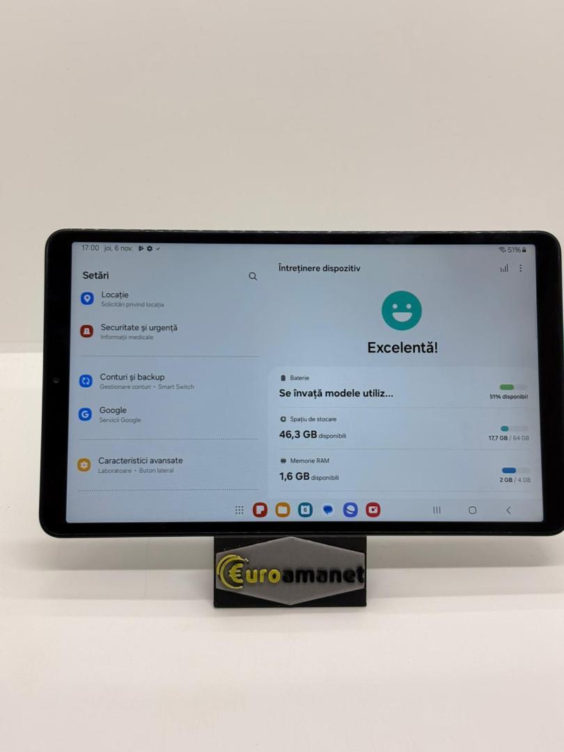 Tableta Samsung Galaxy Tab A9, Octa-Core, 8.7", 4GB RAM, 64GB, GRAY image 3
