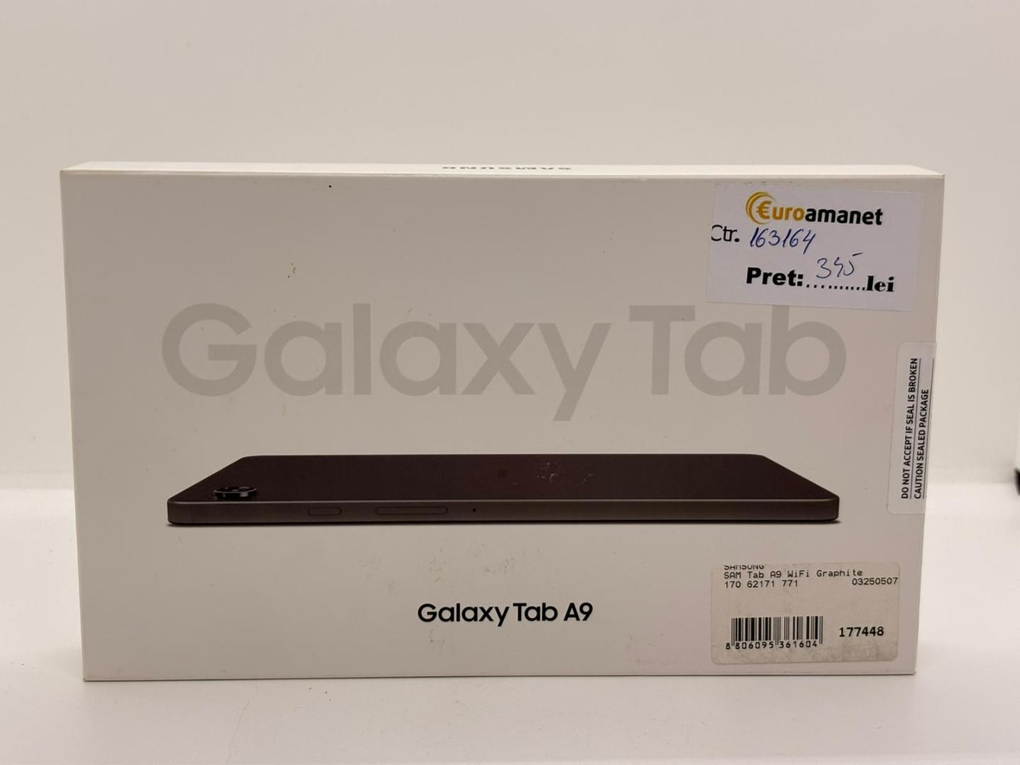 Tableta Samsung Galaxy Tab A9, Octa-Core, 8.7", 4GB RAM, 64GB, GRAY, Sigilat