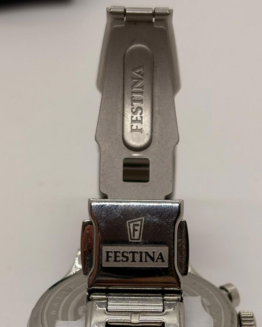 Ceas de damă Festina F20401/1 Boyfriend Cronograf 36mm 5ATM image 1