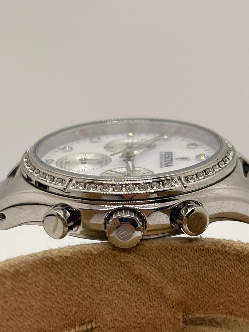 Ceas de damă Festina F20401/1 Boyfriend Cronograf 36mm 5ATM image 3