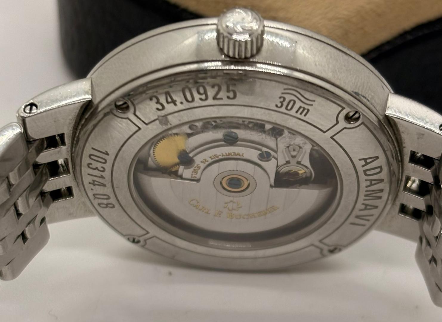 Ceas bărbătesc Carl F. Bucherer Adamavi Blue 00.10314.08.55.21, Automat, 39mm image 1