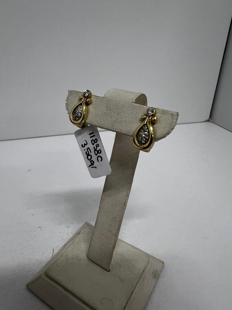 Cercei aur 14k image 1