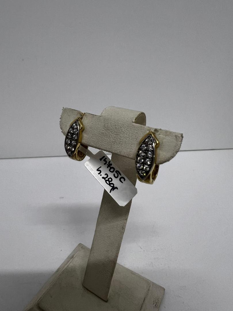 Cercei aur 14k image 1