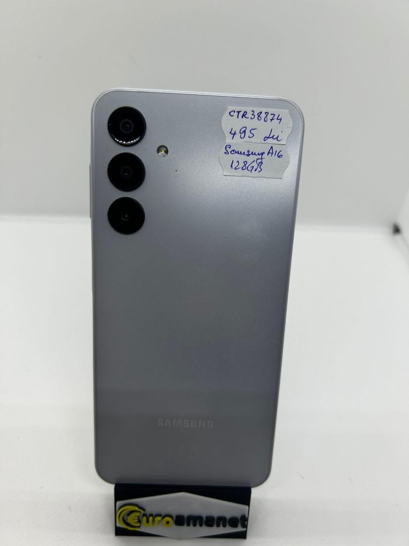Samsung Galaxy A16, Dual SIM, 128GB, 4GB RAM, 4G, Gray, 22 cicluri image 3