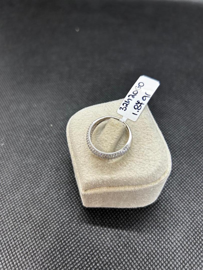 Inel Aur Alb 14k image 2