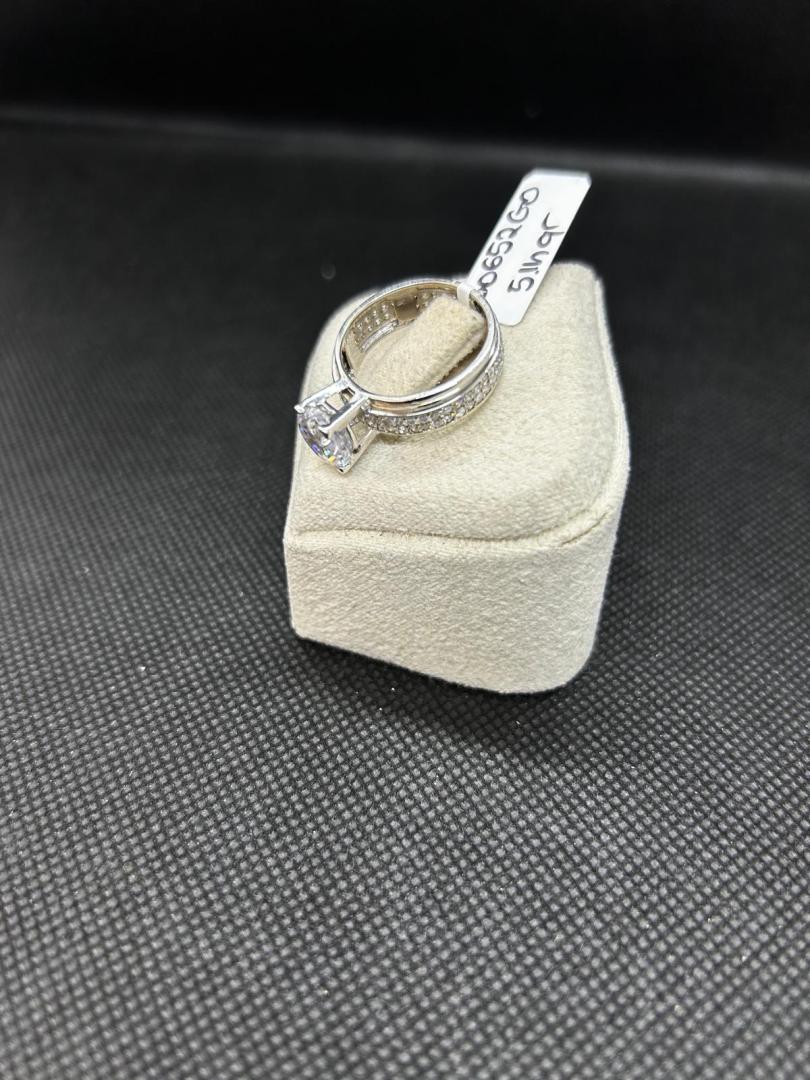 Inel Aur Alb 14k image 2