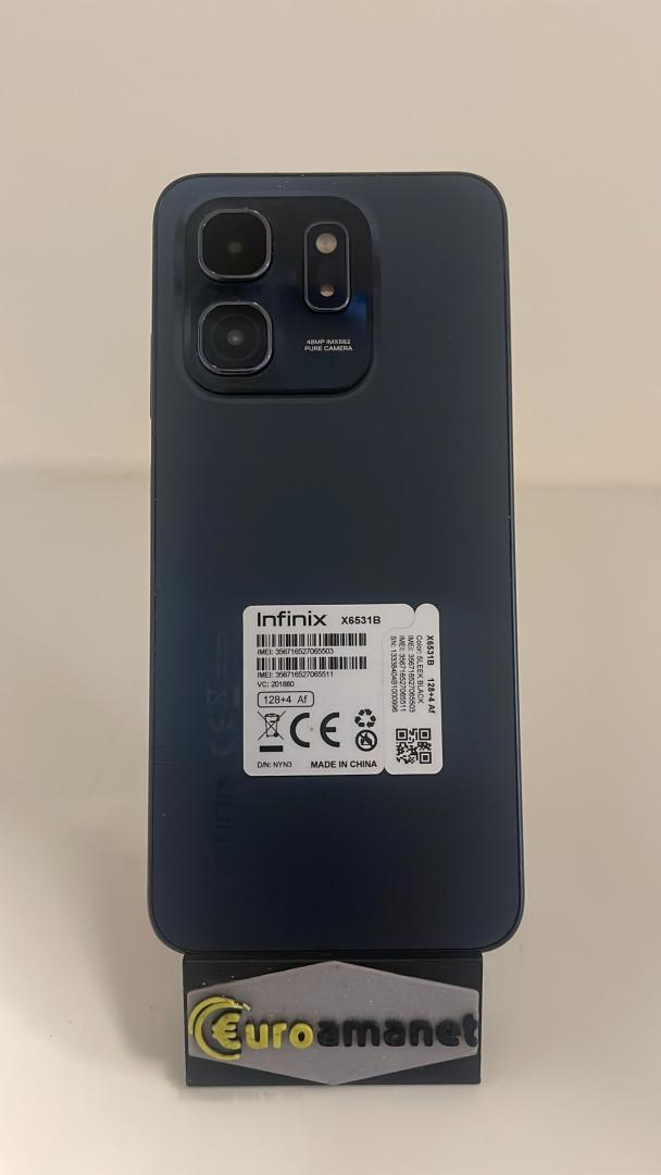 Telefon mobil INFINIX HOT 50i, 4GB, 128GB, 4G, SLEEK BLACK image 5