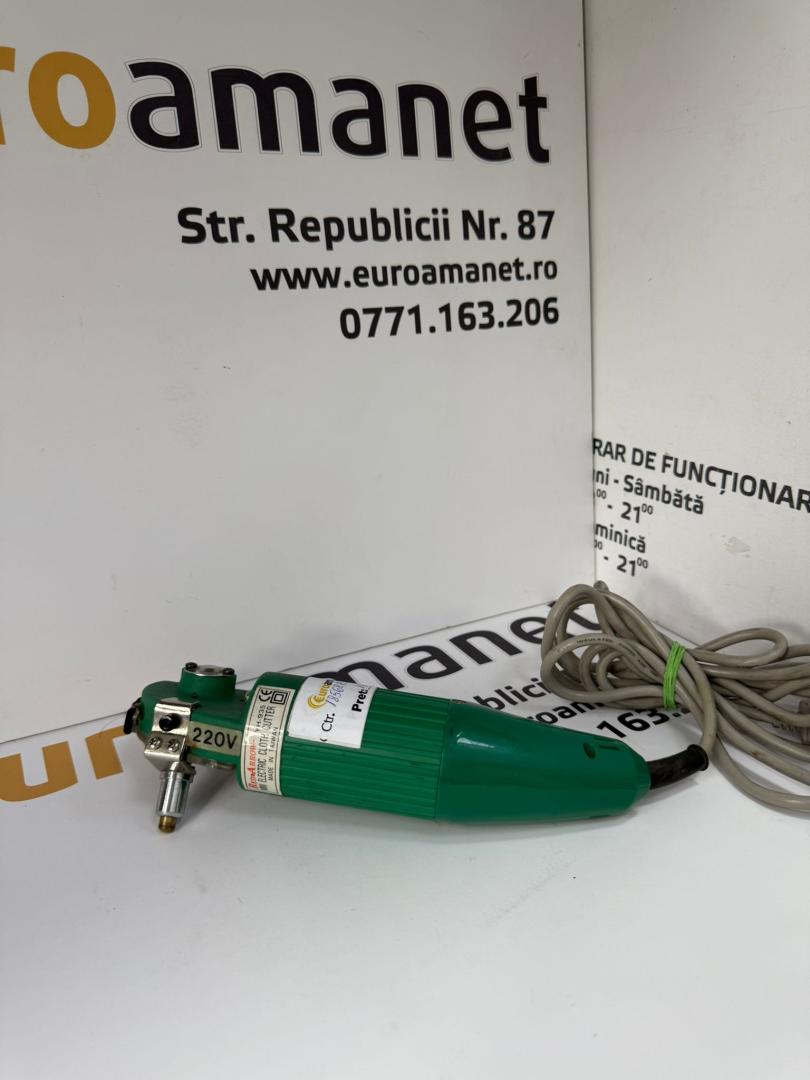 Tăietor electric de pânză cu ascuțitor de lama Red Arrow Mini YH-935