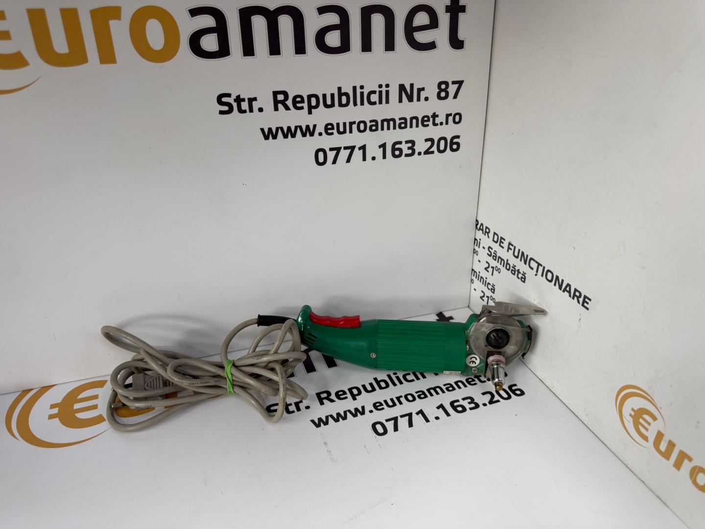 Tăietor electric de pânză cu ascuțitor de lama Red Arrow Mini YH-935 image 1