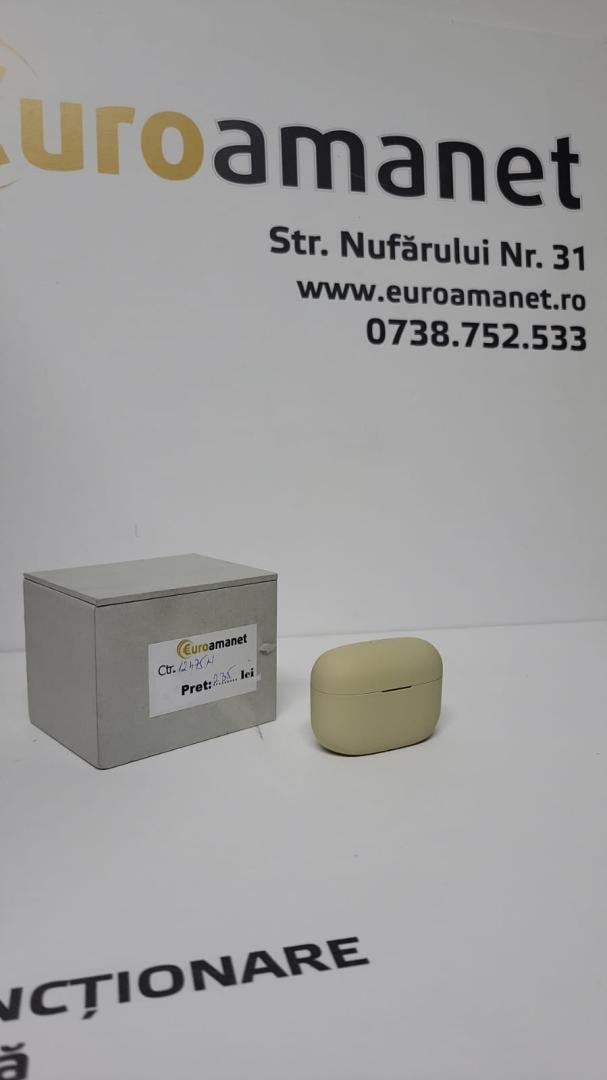 Sony LinkBuds S Bluetooth Handsfree Căști cu Rezistență la Transpirație și Carcasă de Încărcare Taupe