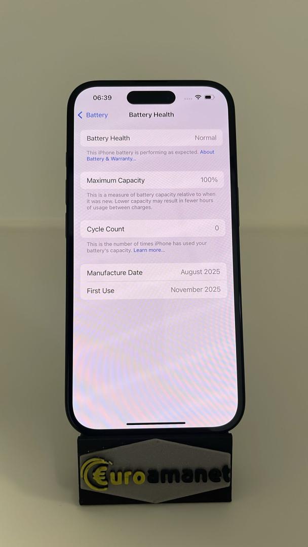 Telefon mobil Apple iPhone 16, 128GB, 5G, Black image 2