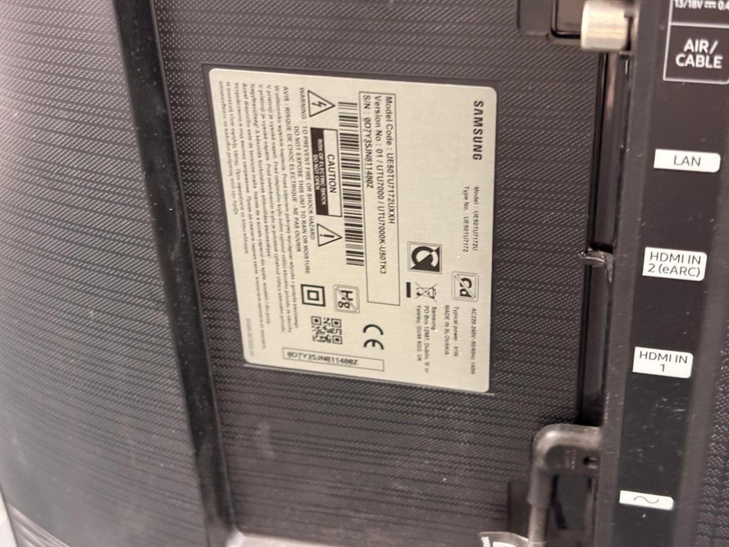 Televizor Samsung 50TU7172, 125 cm, Smart, 4K Ultra HD, LED, Clasa G image 3