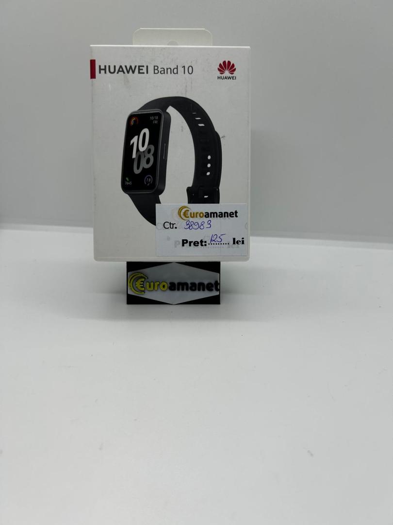 Bratara fitness HUAWEI Band 10, Android /iOS, Black Durable Polymer