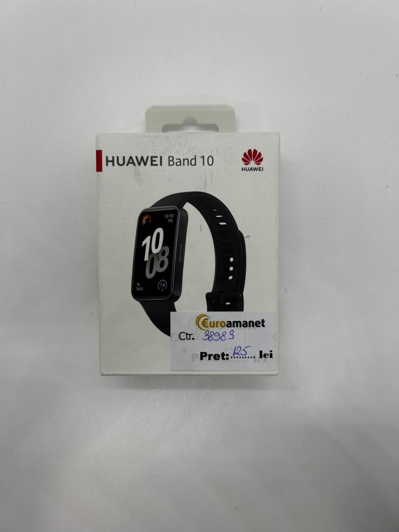 Bratara fitness HUAWEI Band 10, Android /iOS, Black Durable Polymer image 1
