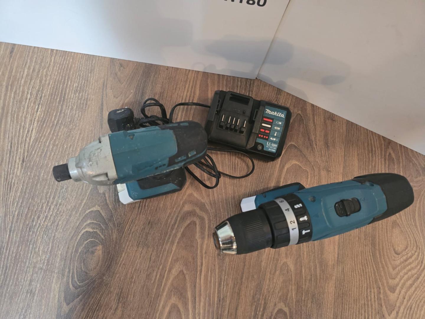 Set Makita mașină de găurit cu percuție+mașină de înșurubat cu impact 18V image 4