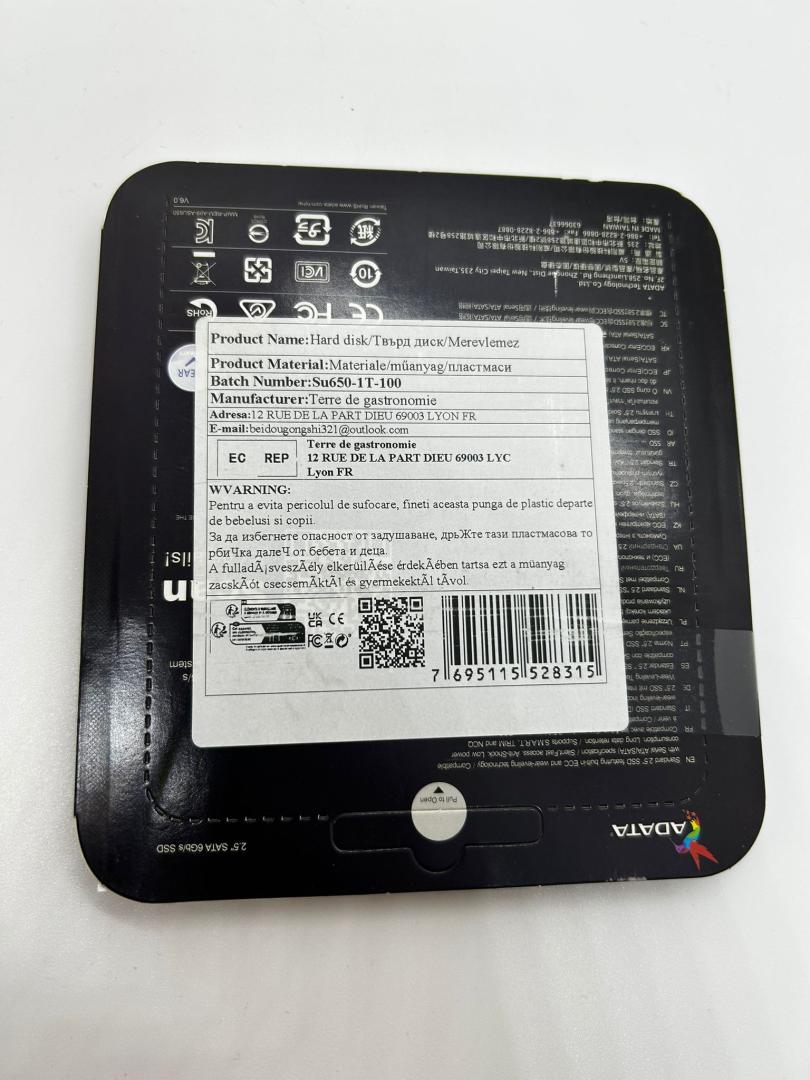 SSD ADATA SU650 960GB nou sigilat image 1