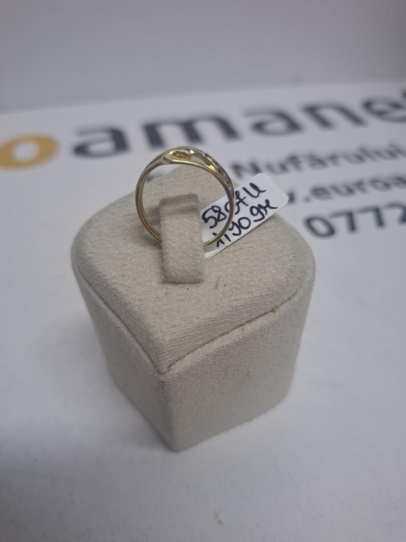 Inel aur 14k, 1.90 g image 2