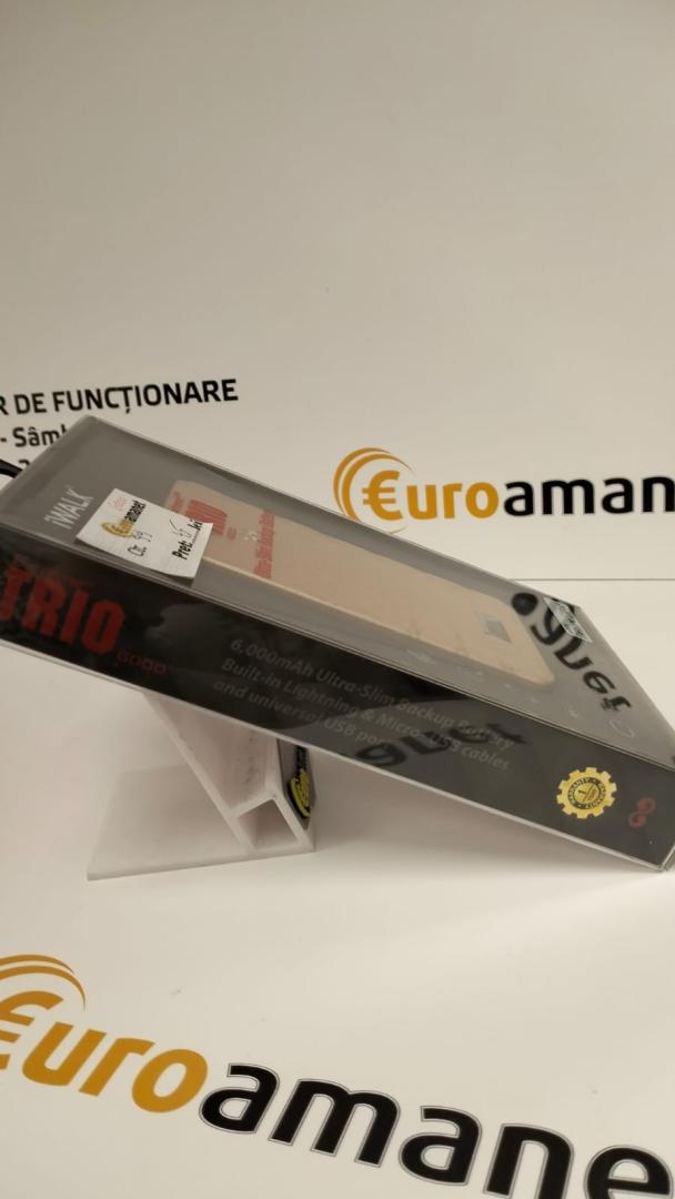 Acumulator extern iWalk Extreme Trio 6000, 6000 mAh, Auriu image 2