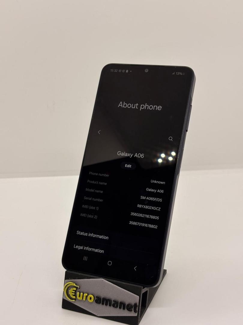 Telefon mobil Samsung Galaxy A06, 64GB, 4GB RAM, 4G, Black image 2